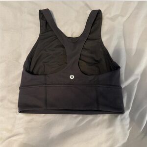 lululemon athletica Black Racerback Sports Bra